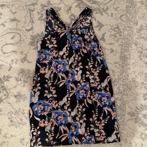 GAP Blue and Pink Sheath Mini Dress Size Medium